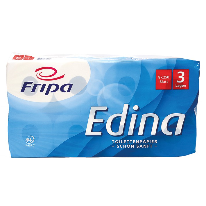 Fripa - Toilettenpapier Edina, 3-lagig