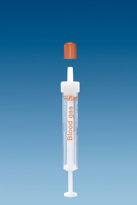 Blutgas-Monovetten 2 ml, Luer, Lithium-